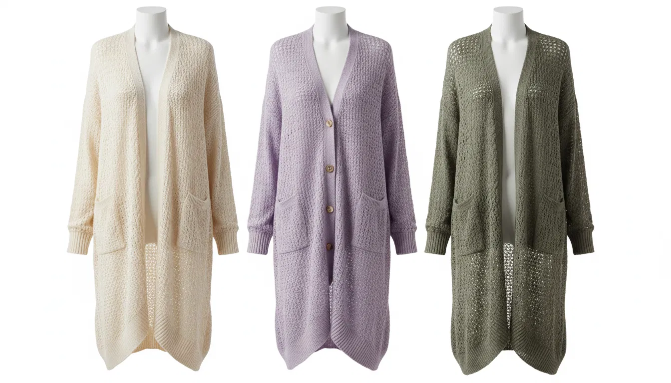 Cardigãs Leves - Versatilidade em Camadas