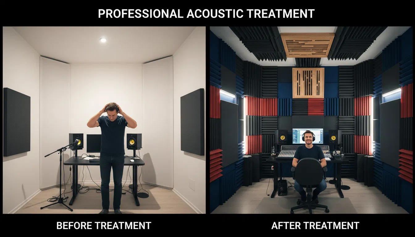 Tratamento Acústico para Estúdios de Música