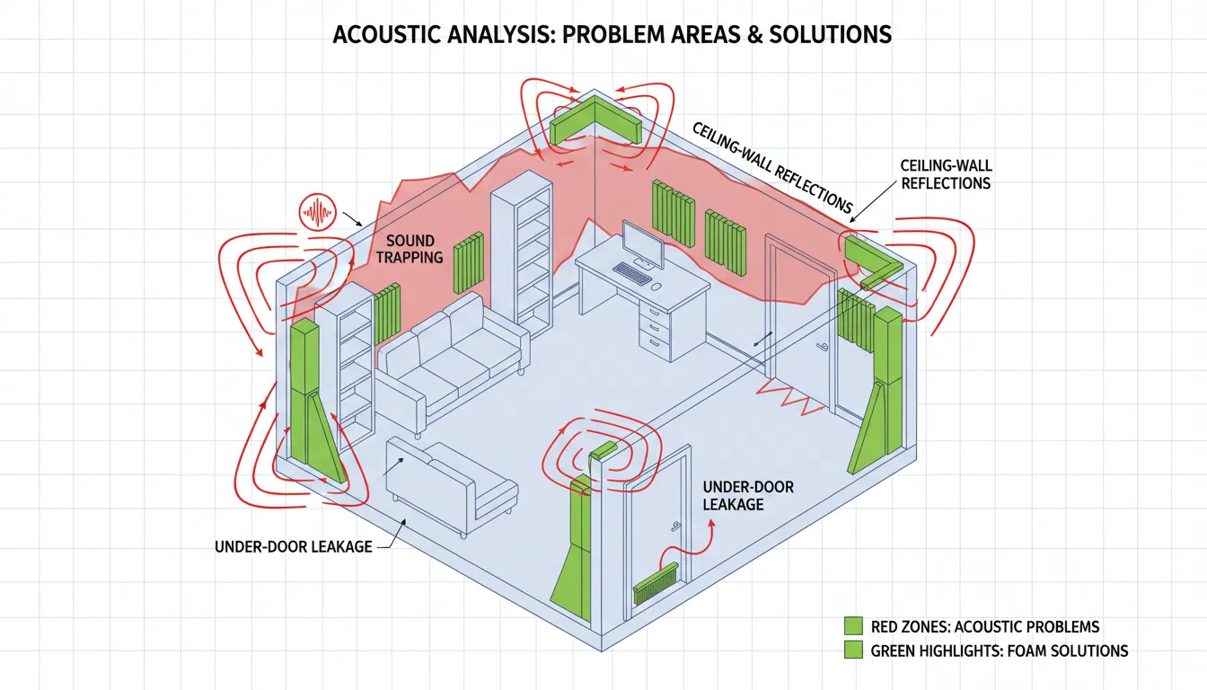 Áreas Críticas Invisíveis: Onde o Som se Esconde