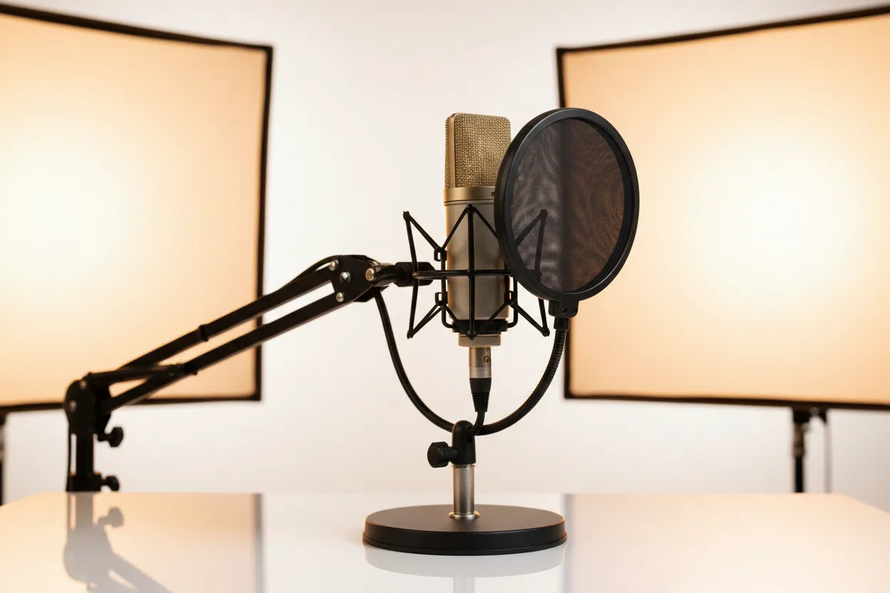 Microfone Vocal para Estúdio Caseiro: Qualidade Profissional