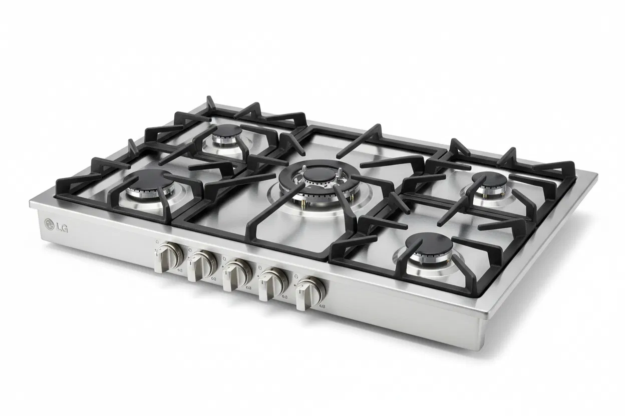 LG Cooktop 5 Bocas: Cozinha Moderna