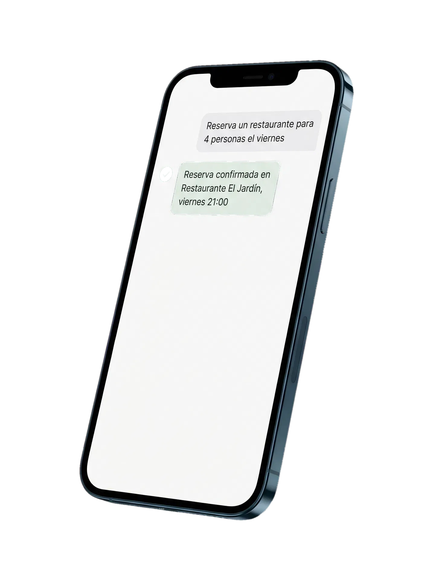 Benito app — chat interface