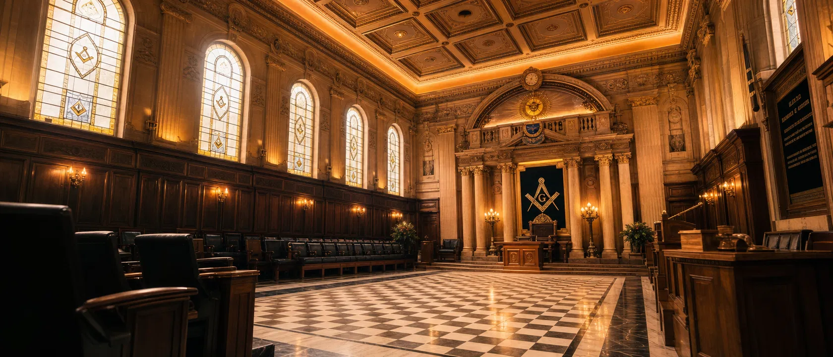 Grand Masonic Hall interior