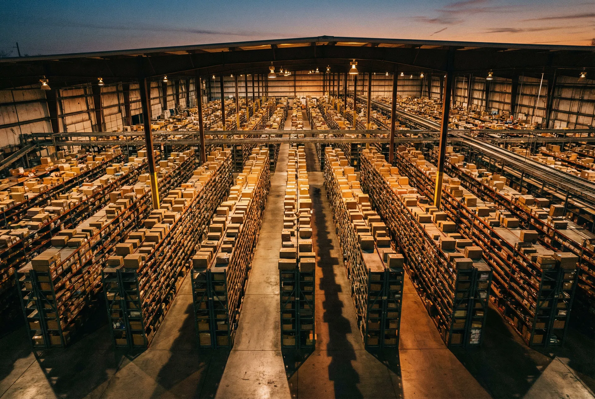 Automotive parts warehouse