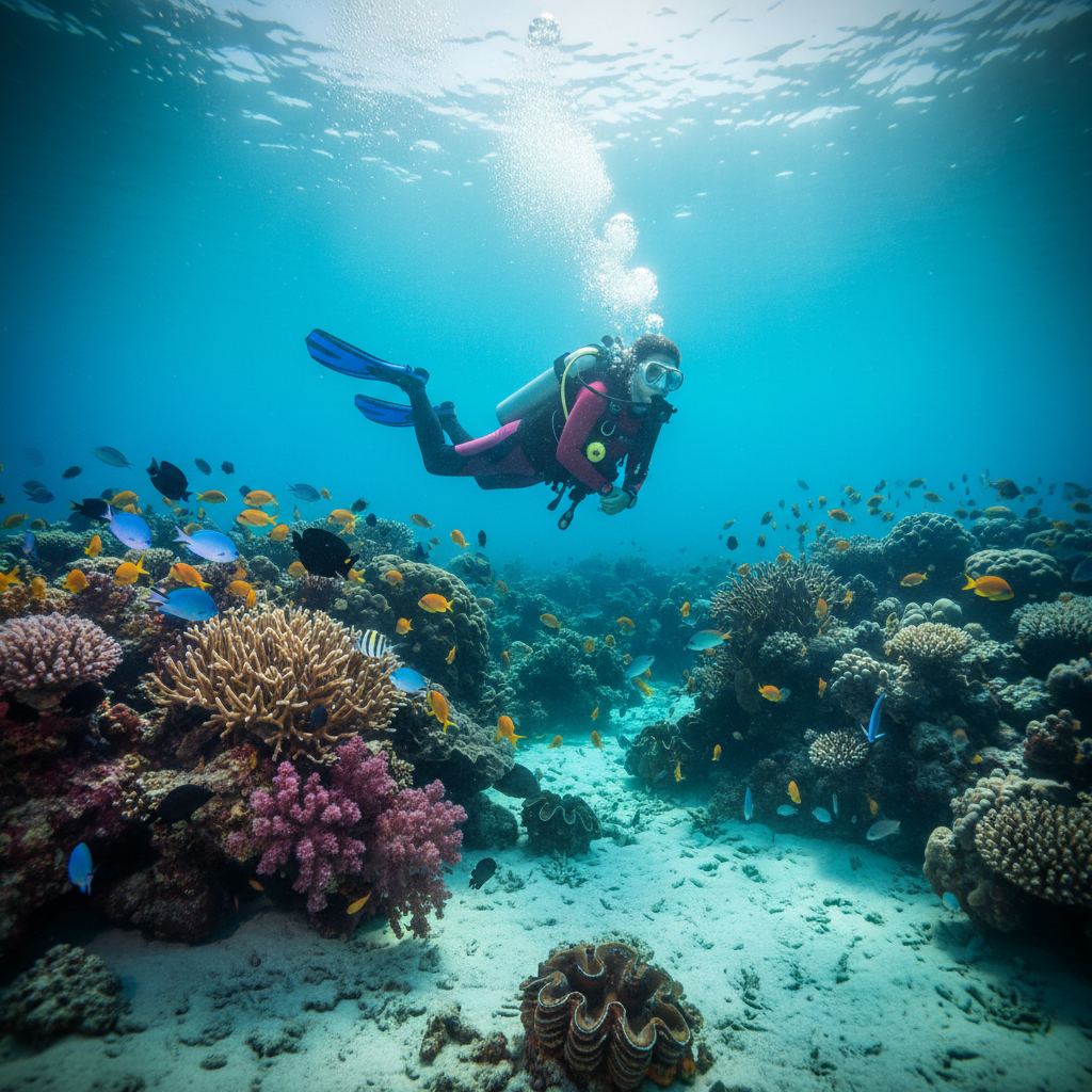 🇲🇾仙本那潜水天堂！人均3k💰解锁海底世界，新手友好！