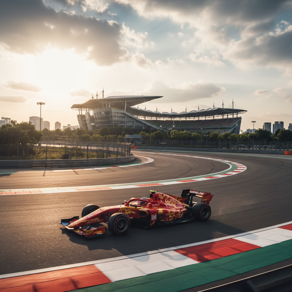 🏁上海国际赛车场：在家门口体验F1速度！🏎️💨