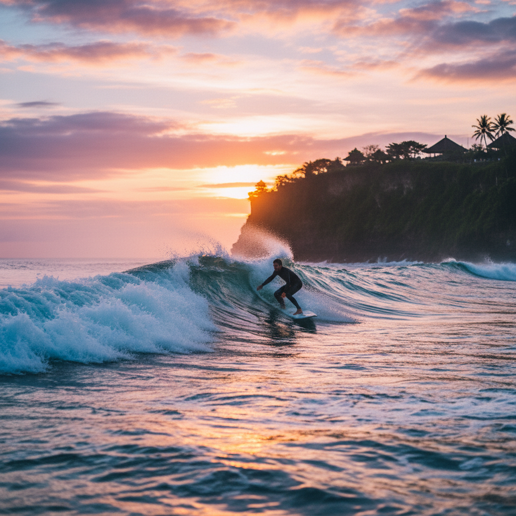 🌊巴厘岛冲浪天堂！新手也能乘风破浪🏄‍♀️三天两夜冲浪初体验攻略！