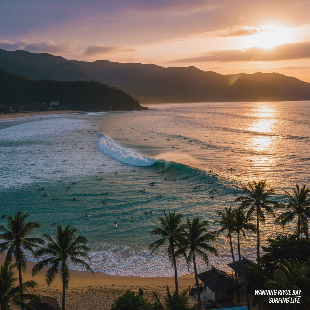 🏄‍♀️万宁日月湾：中国“冲浪之都”！新手进阶两相宜，浪人天堂等你来！