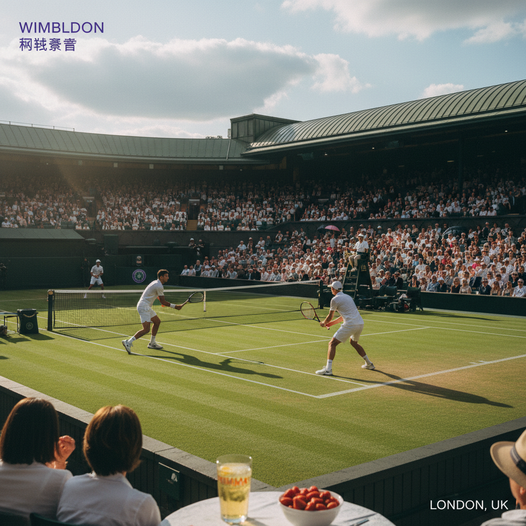 🎾温网朝圣之旅🇬🇧：草地盛宴，不止是网球！