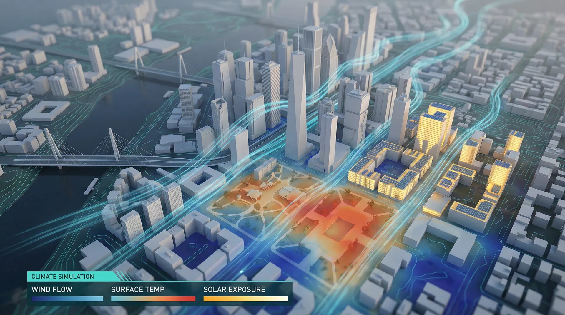 城市微气候模拟