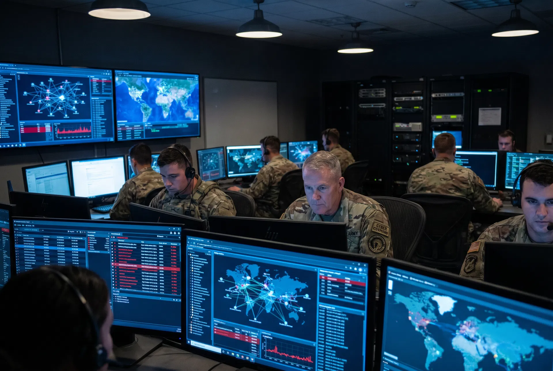 Defence cyber training