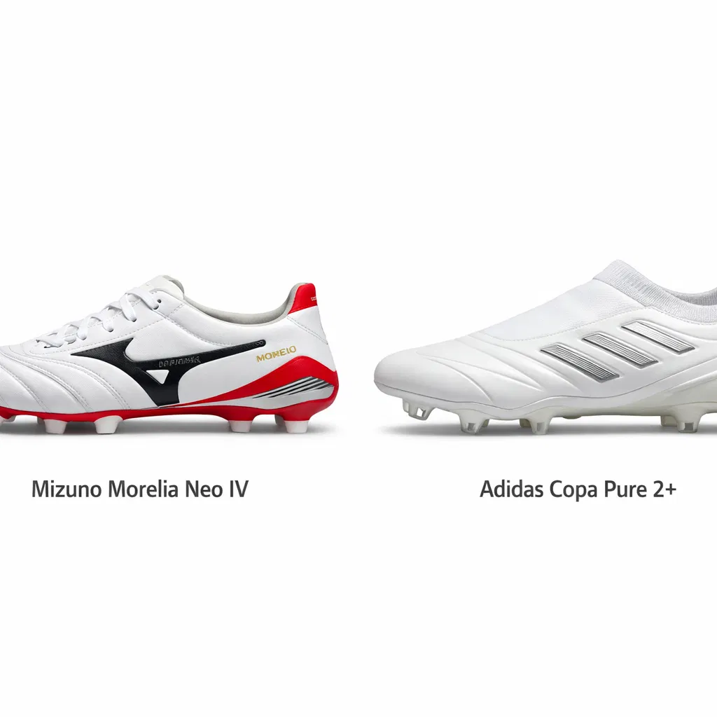 Mizuno Morelia Neo IV vs Adidas Copa Pure 2+