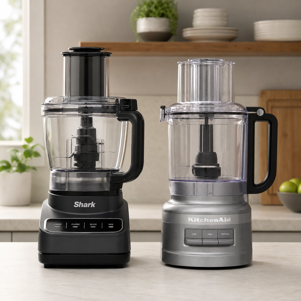 Processador de Alimentos - Shark vs KitchenAid