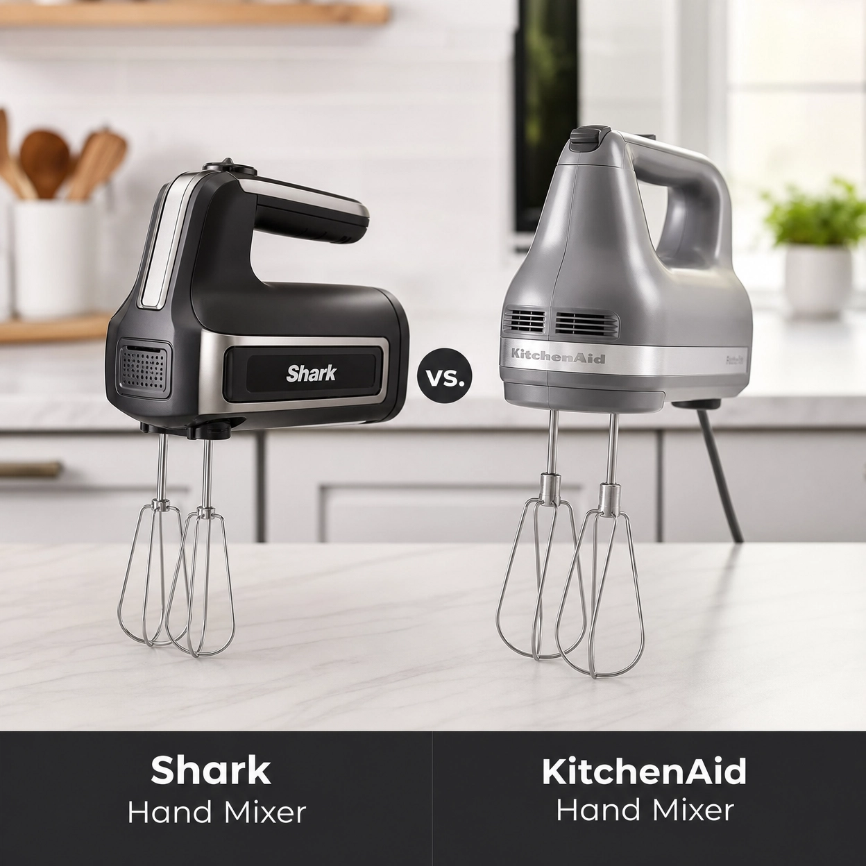 Mixer de Mão - Shark vs KitchenAid