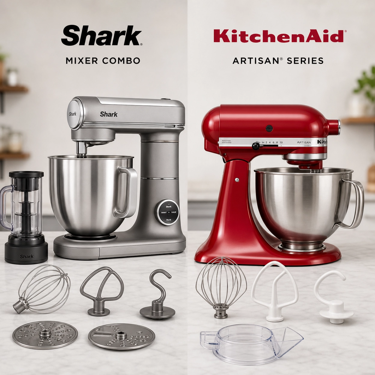 Combo Completo - Shark vs KitchenAid