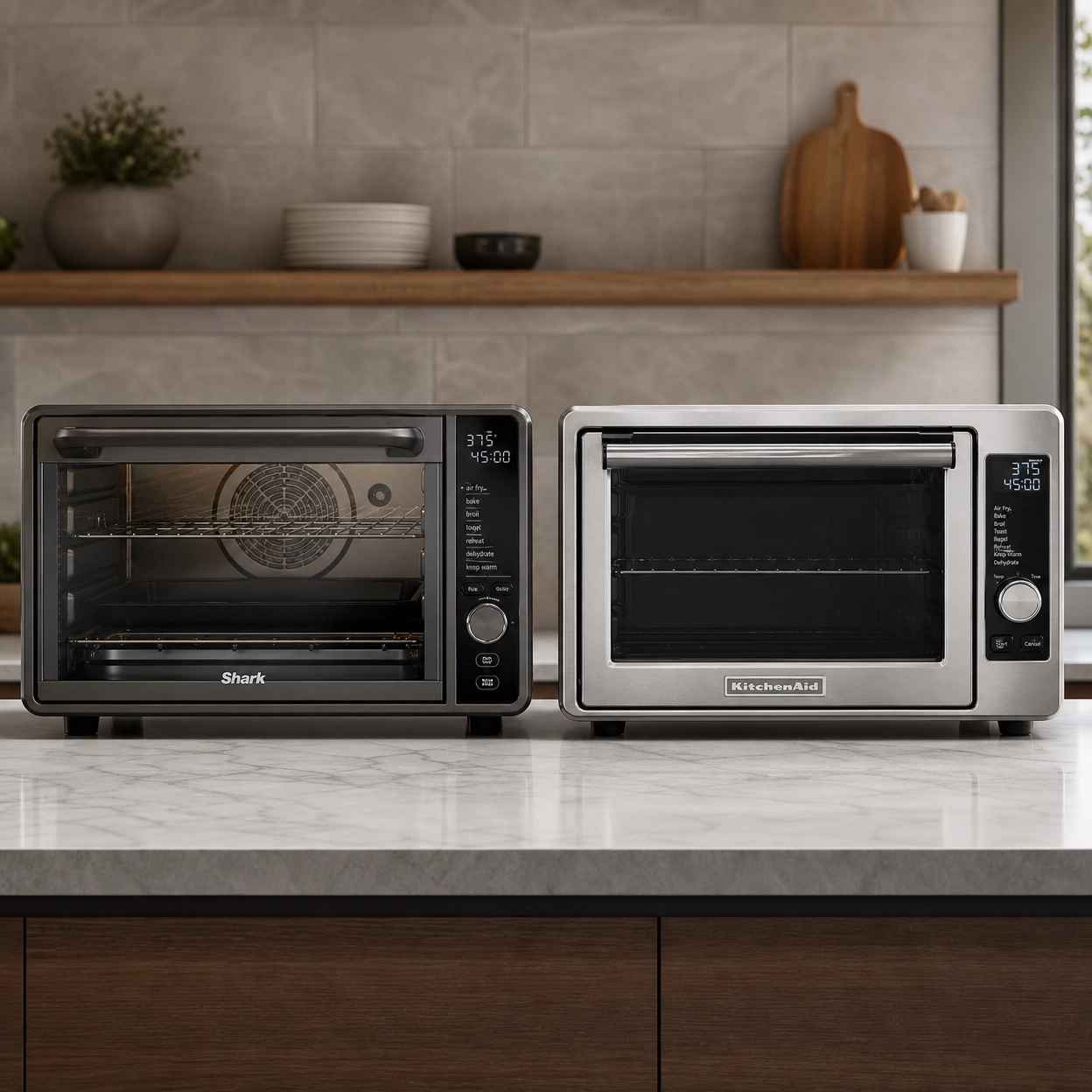 Forno de Bancada - Shark vs KitchenAid