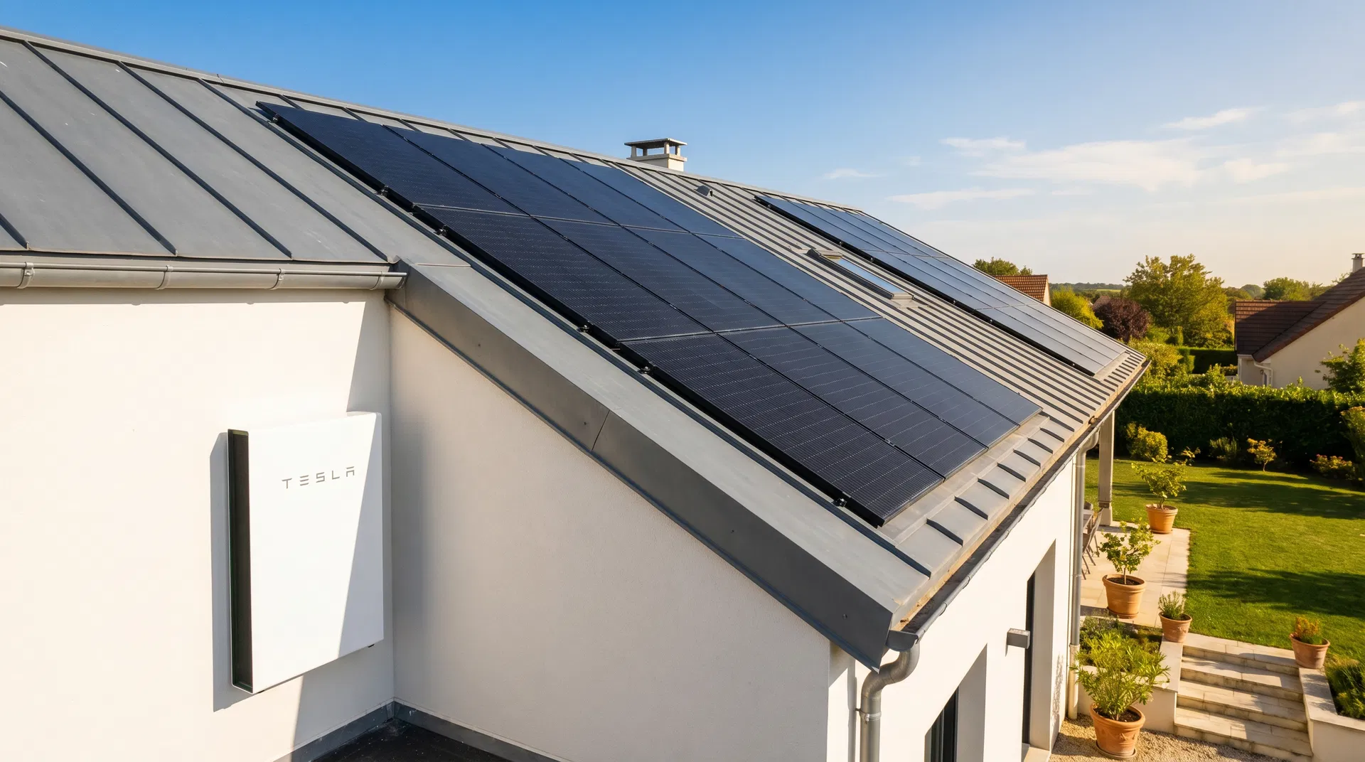 Installation solaire avec stockage