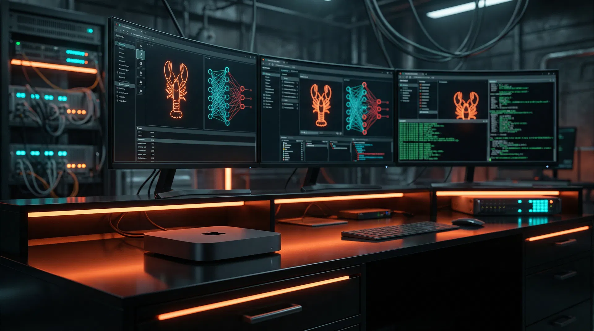 龙虾实验室 - M4 Mac mini OpenClaw 演示区