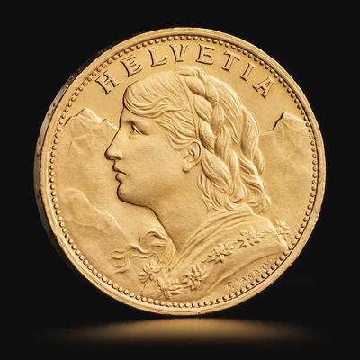 Swiss 20 Franc Vreneli