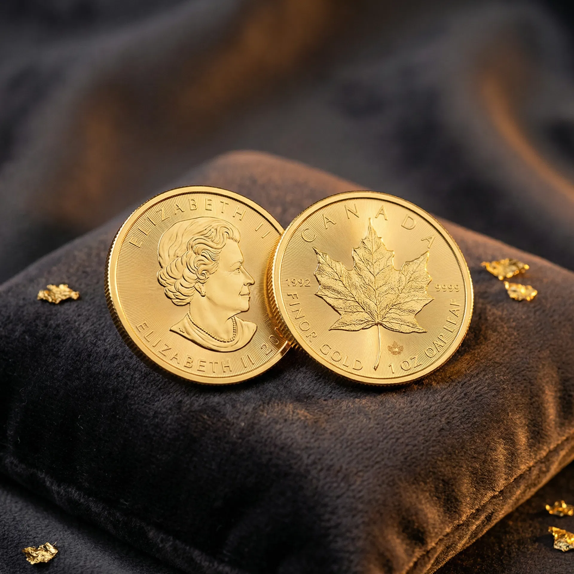 Canadian Gold Maple Leaf