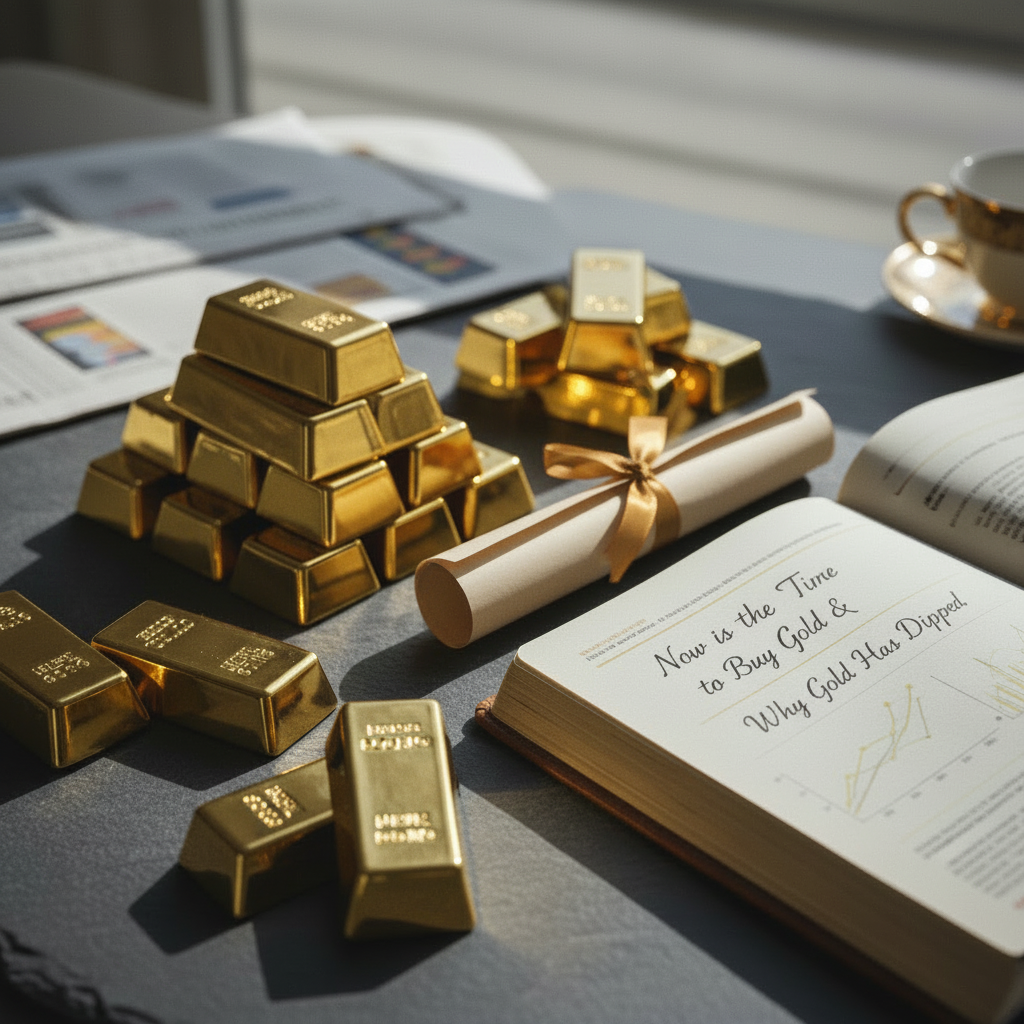 Now is the Time to Buy Gold & Why Gold Has Dipped