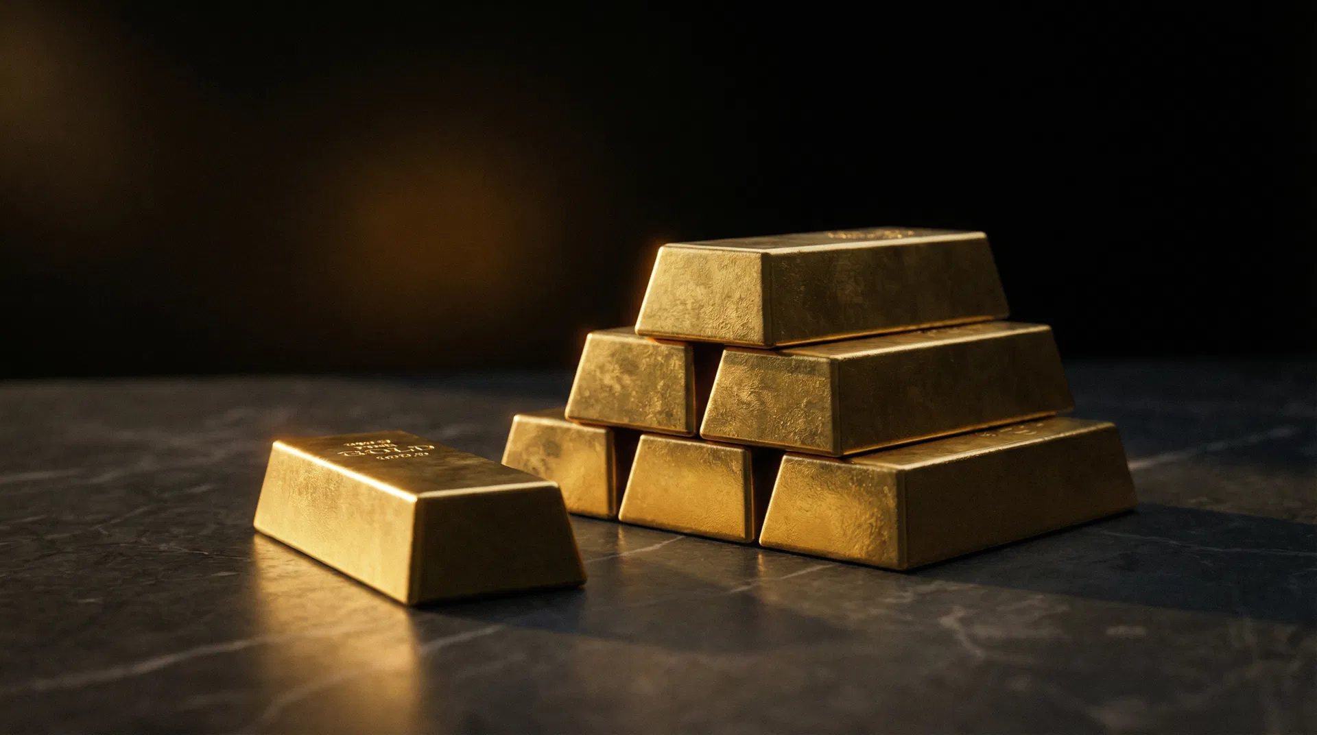 Gold bullion bars