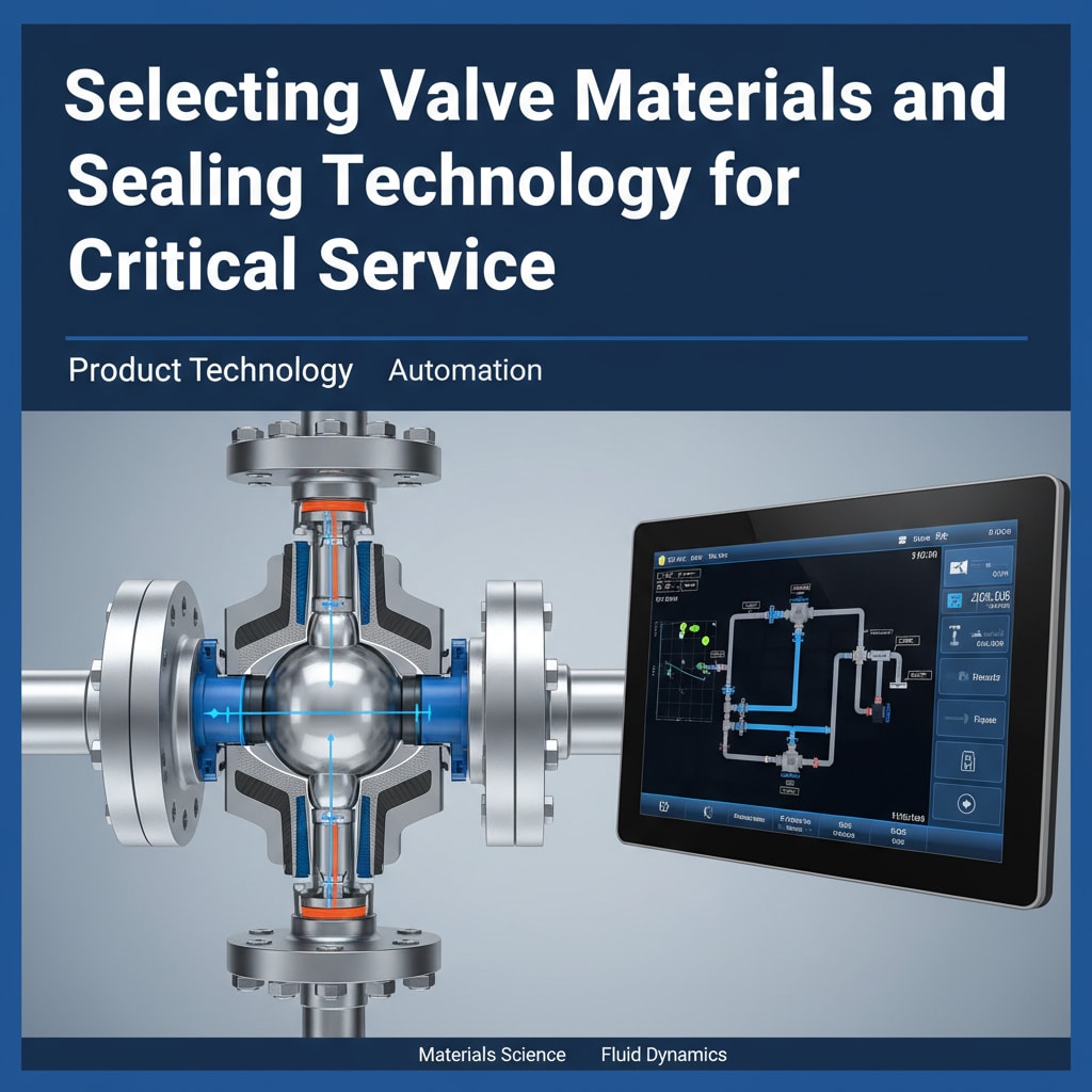 Selecting Valve Materials and Sealing Technology for Critical Service