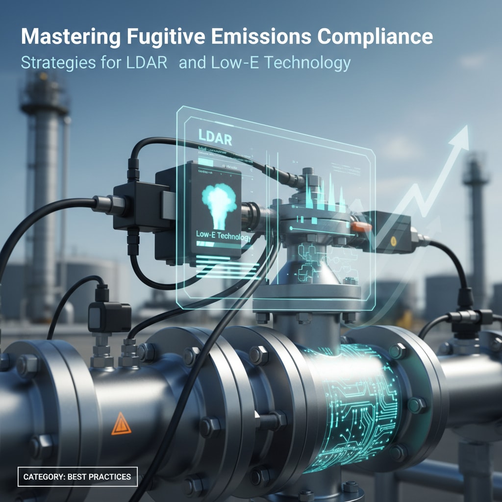 Mastering Fugitive Emissions Compliance: Strategies for LDAR and Low-E Technology