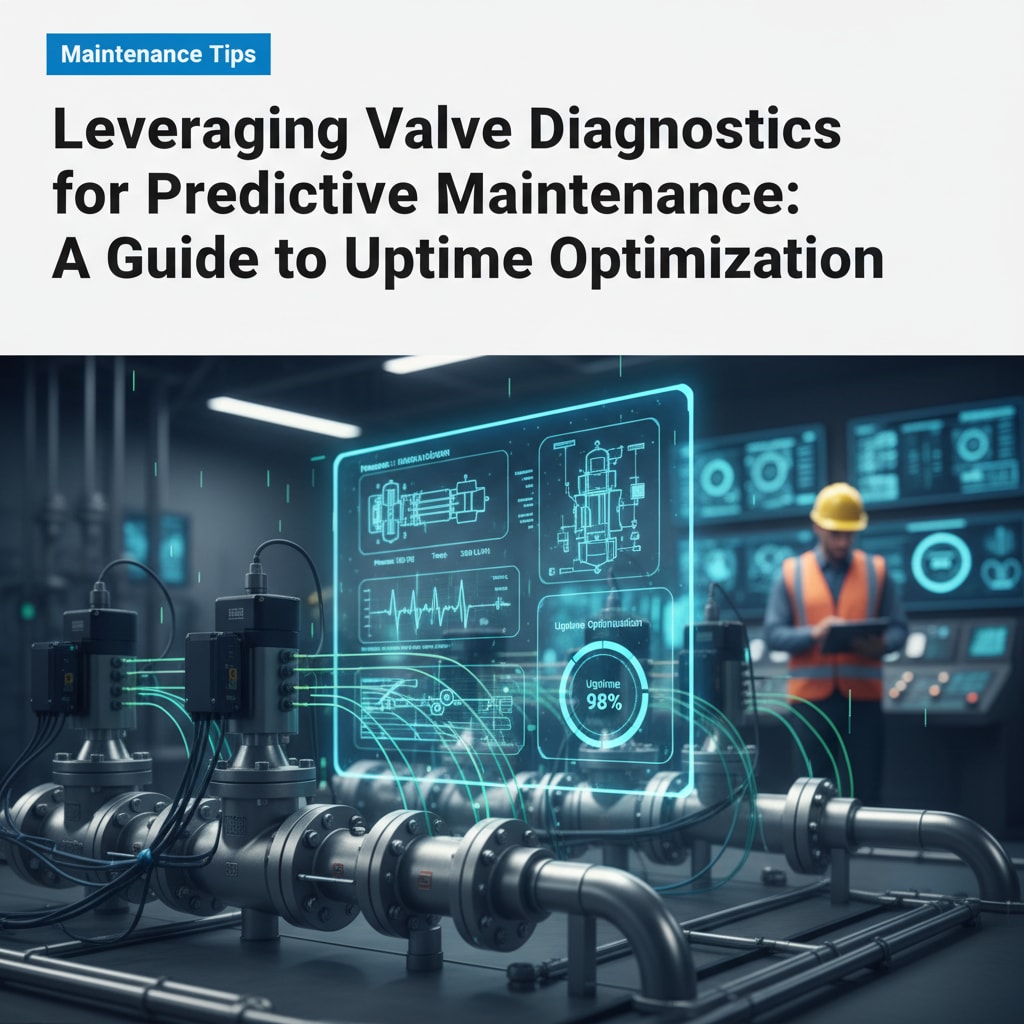 Leveraging Valve Diagnostics for Predictive Maintenance: A Guide to Uptime Optimization