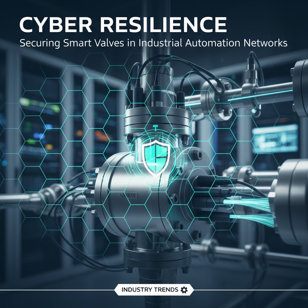 Cyber Resilience: Securing Smart Valves in Industrial Automation Networks