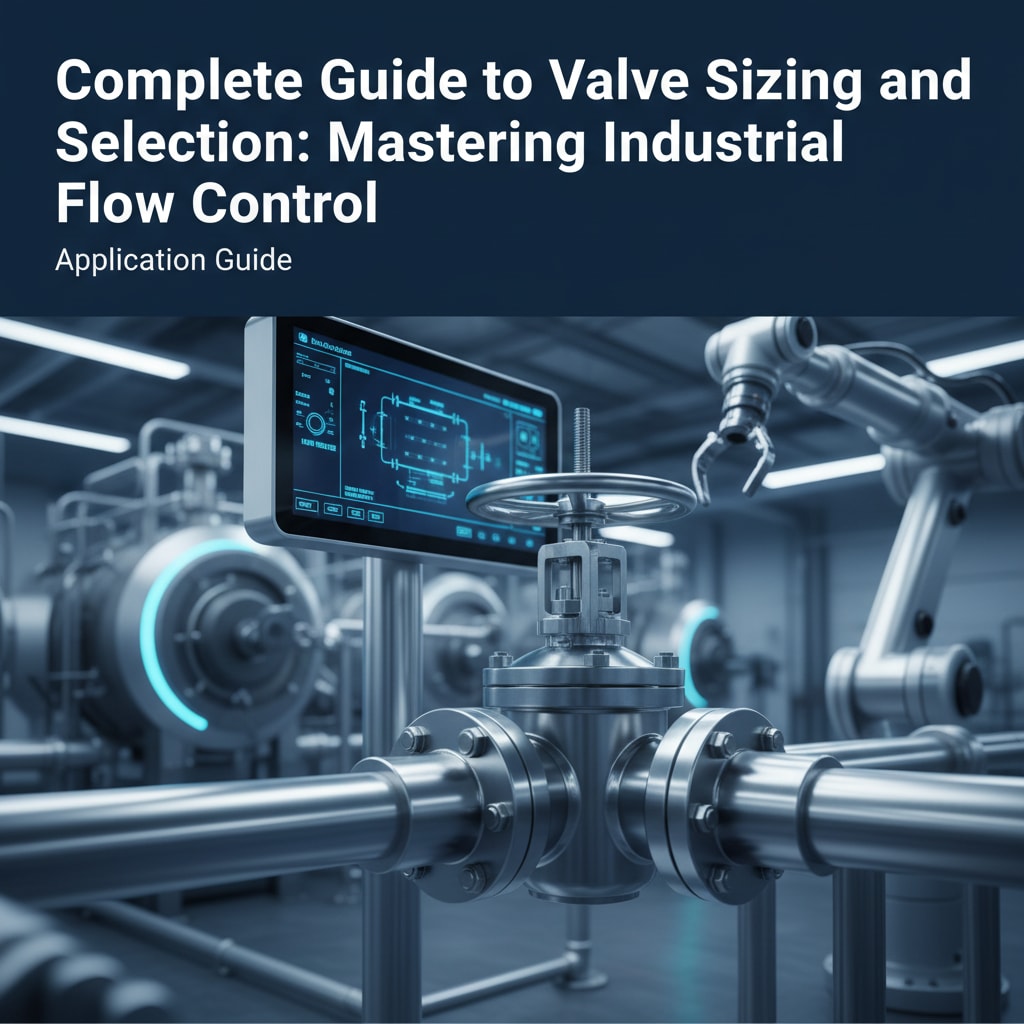 Complete Guide to Valve Sizing and Selection: Mastering Industrial Flow Control