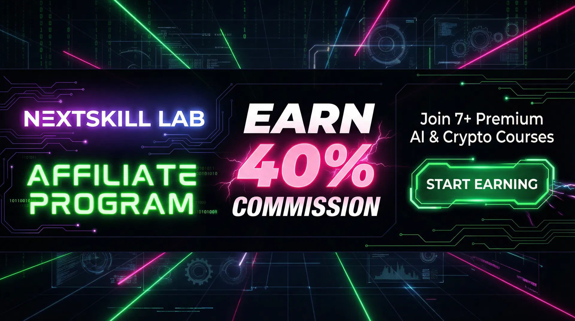 Banner — Earn 40% Commission