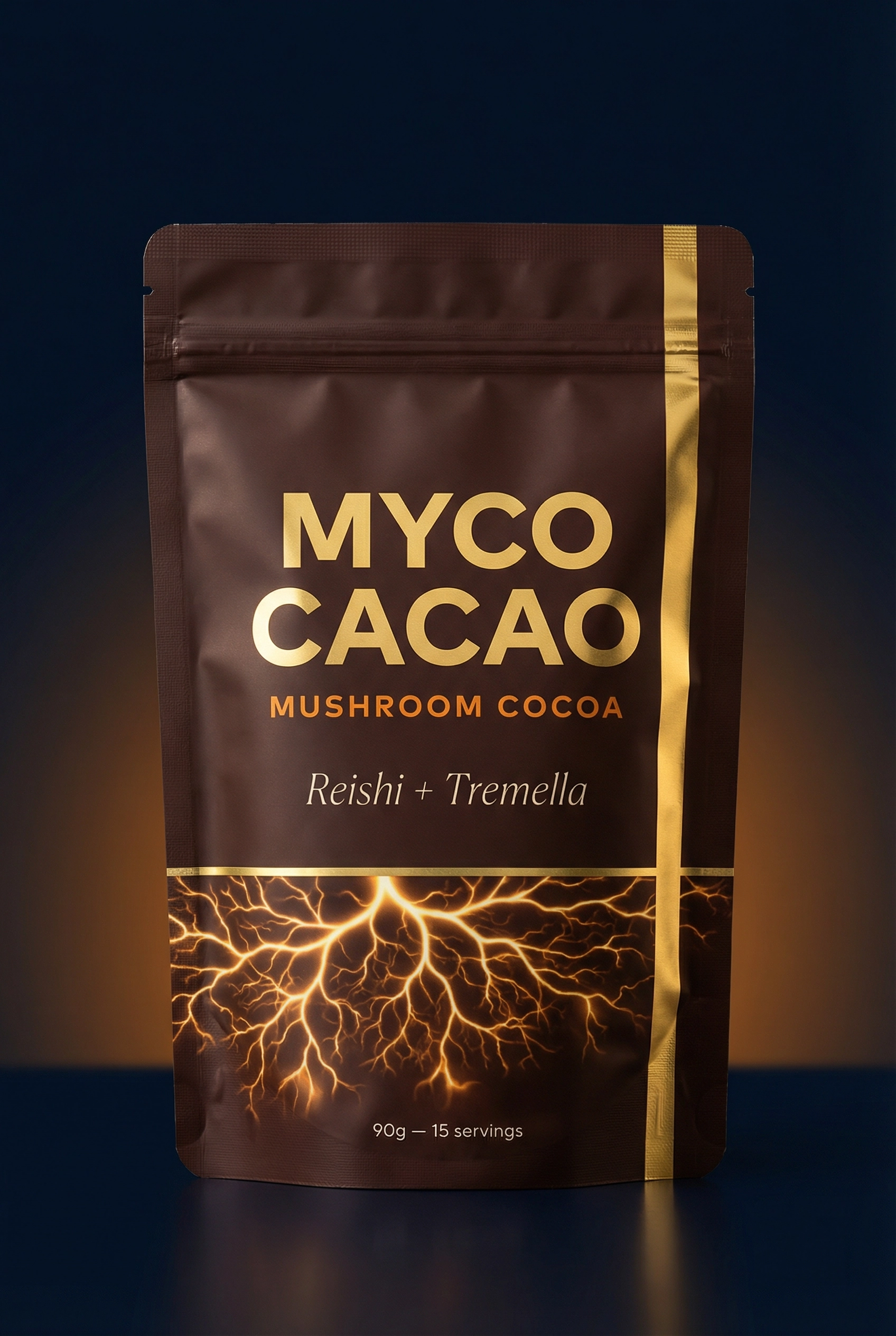 MYCO CACAO Mushroom Cocoa private label pouch