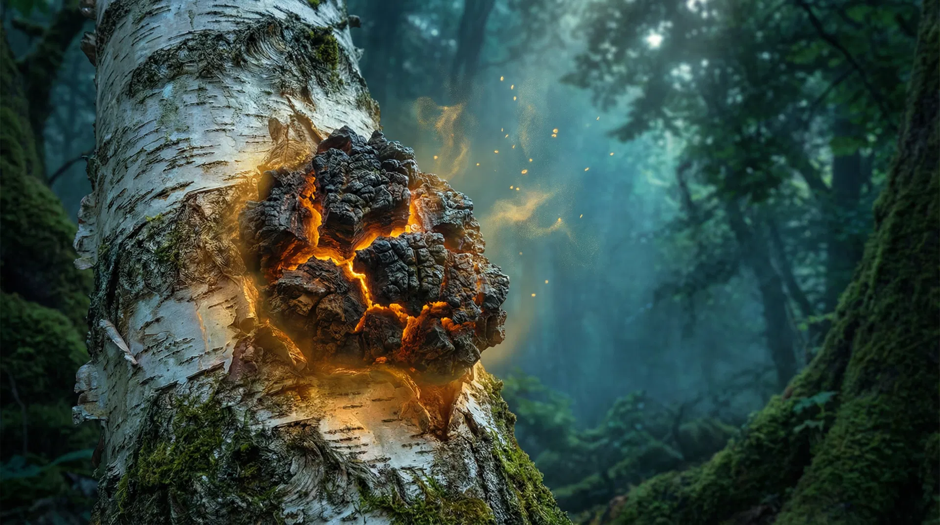 Chaga: The Siberian Diamond — Betulin, Melanin and the Tradition of the Northern Forests