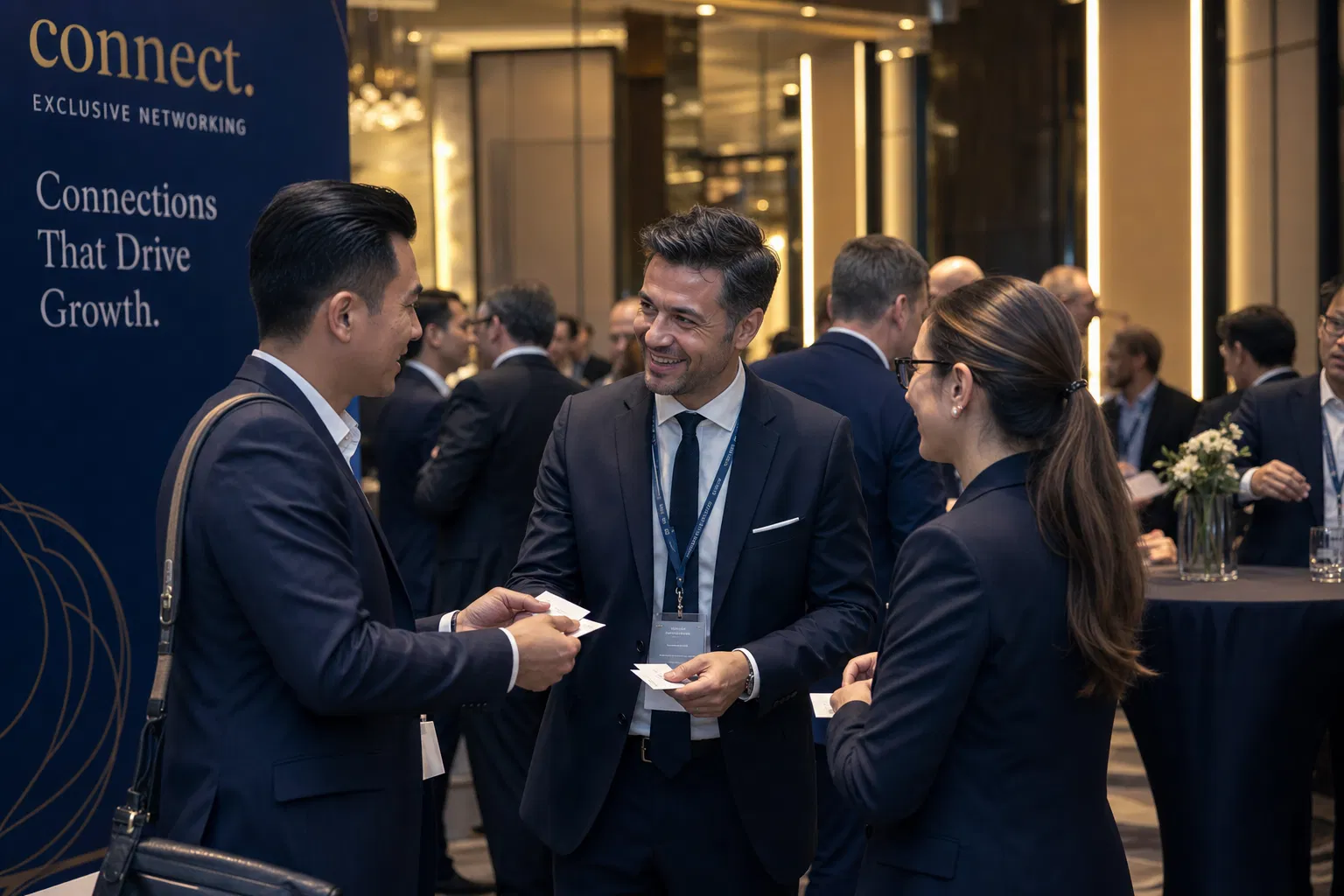 Networking empresarial de alto nível