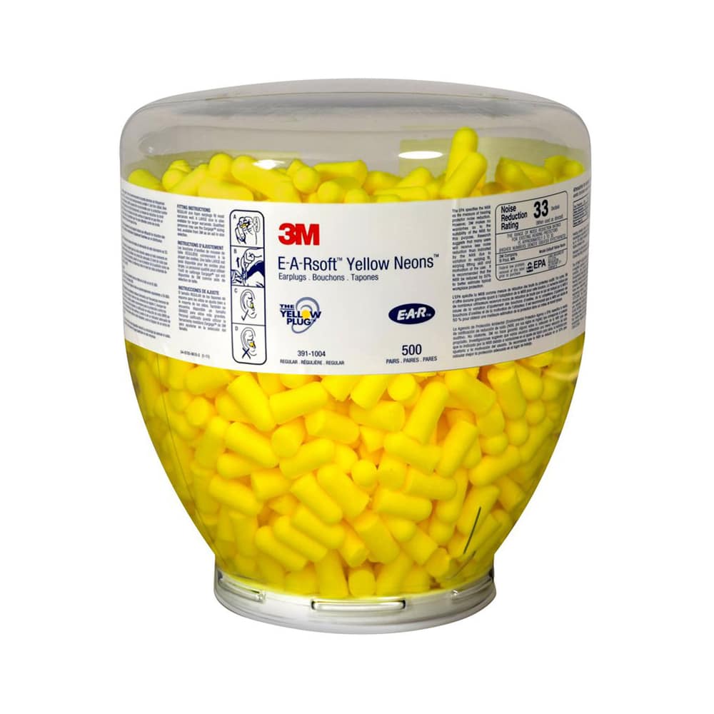 Ear soft yellow neons reg. one touch refill (500 pzs) 3M | SafetyStore