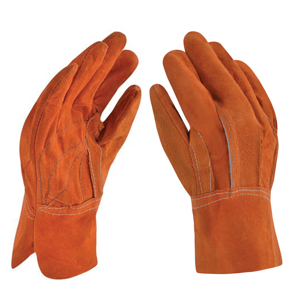 Guantes de carnaza DermaCare 93-400 café | SafetyStore