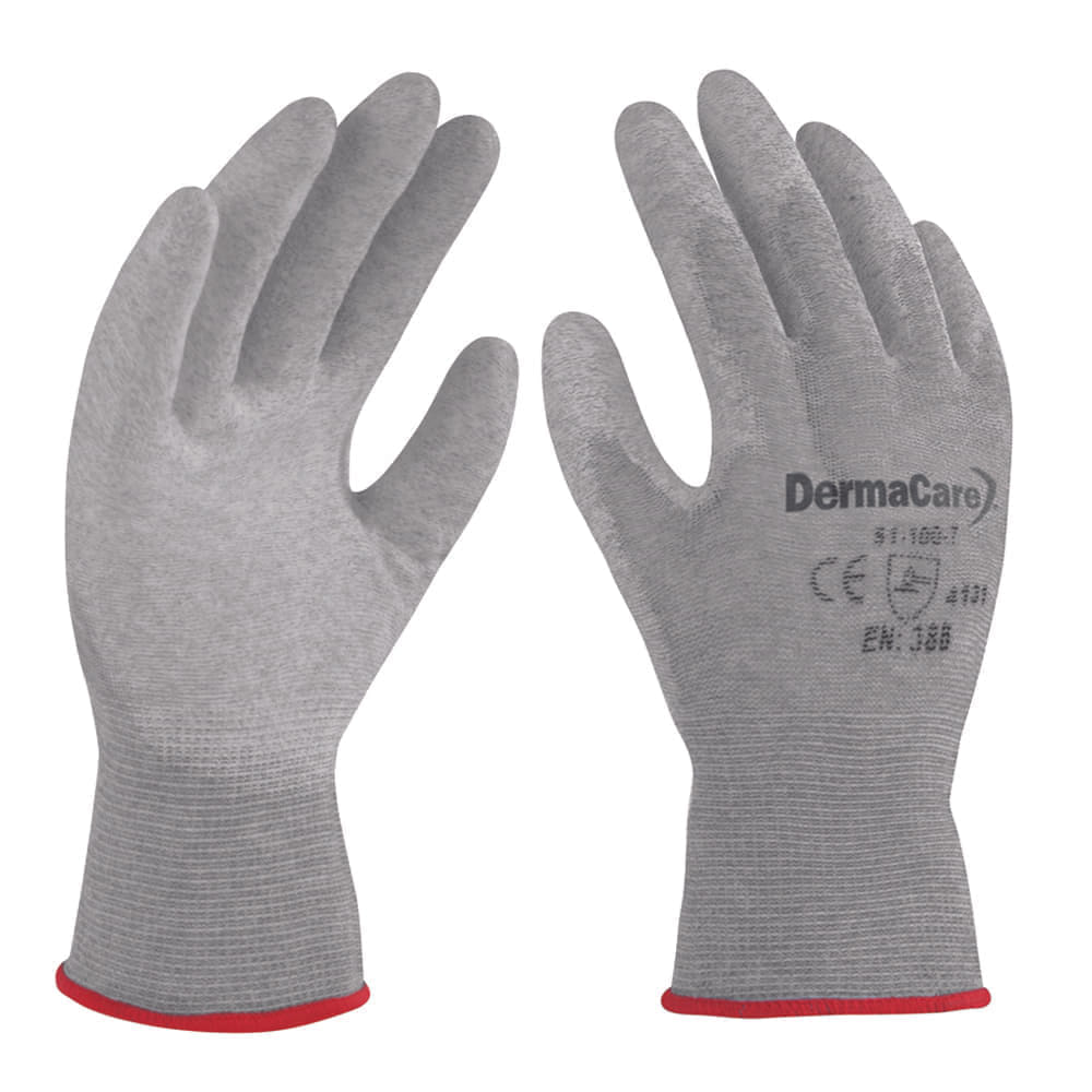Guantes antiestáticos DermaCare 51-100 de nylon | SafetyStore