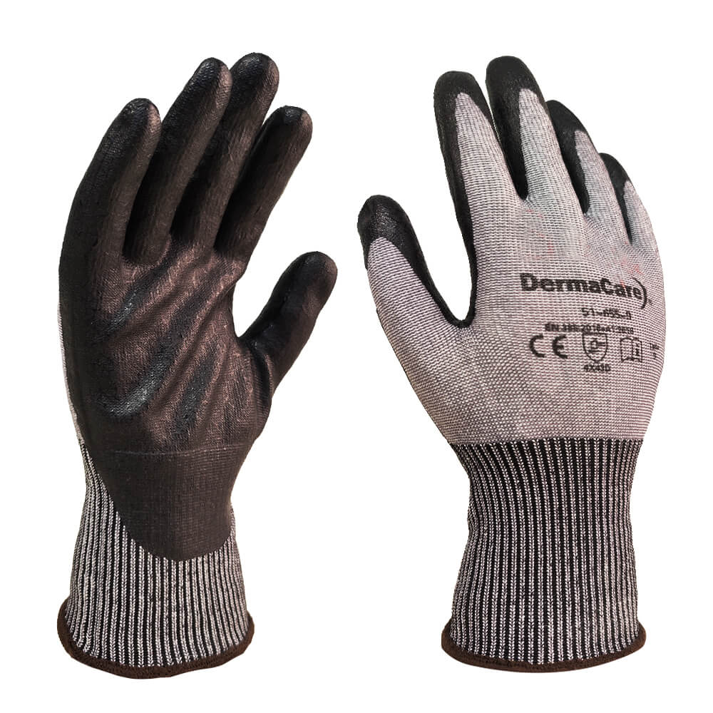 Guantes anticorte DermaCare 51-655 nitrilo plus 15g - Safety Store