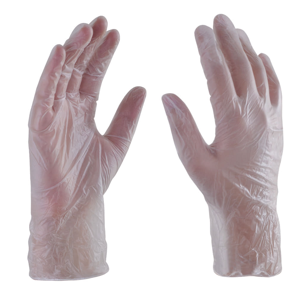 Guantes de vinil desechable DermaCare 44-500 | SafetyStore