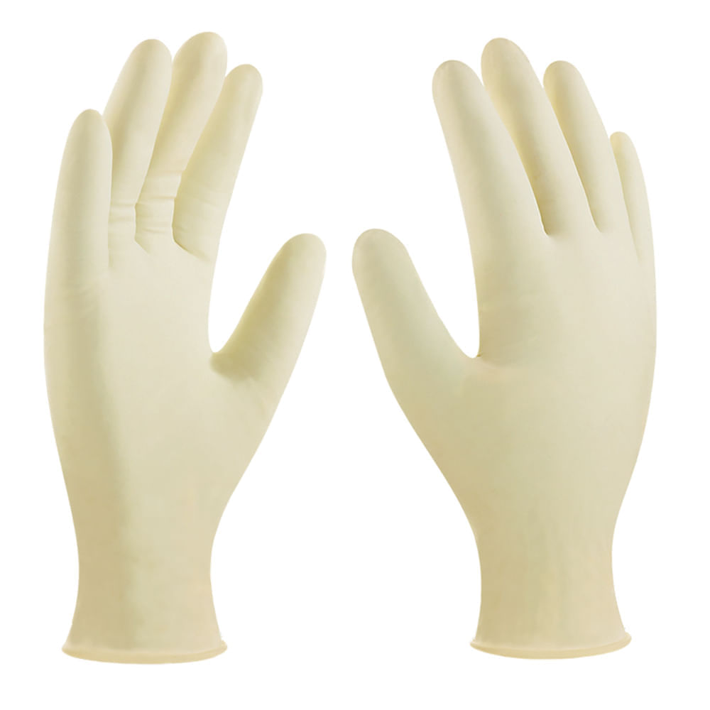 Guantes de látex desechable DermaCare 56-600 | SafetyStore