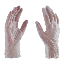 GUANTE VINYL DESECHABLE C/POLVO