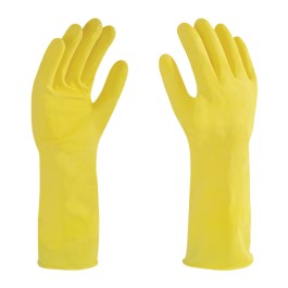 GUANTE LATEX AMARILLO C/F