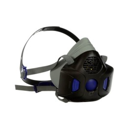 RESPIRADOR MEDIA CARA CON DIAFRAGMA PARLANTE SECURE CLICK TALLA CHICA