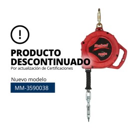 LÍNEA ANTICAÍDAS AUTO RETRÁCTIL 3M PROTECTA REBEL 50FT