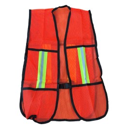 CHALECO FLUOR NARANJA C/REFLE