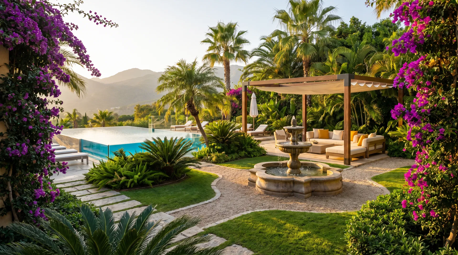 Resort Garden Design