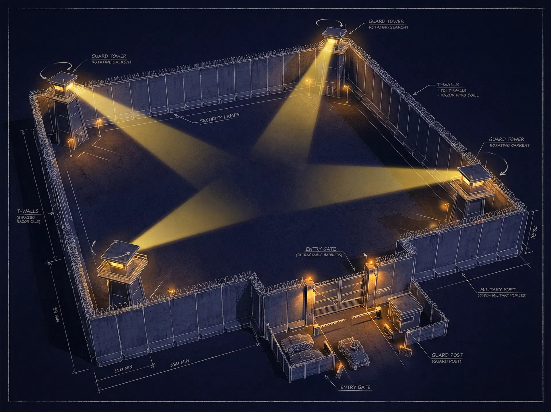 Security perimeter illustration