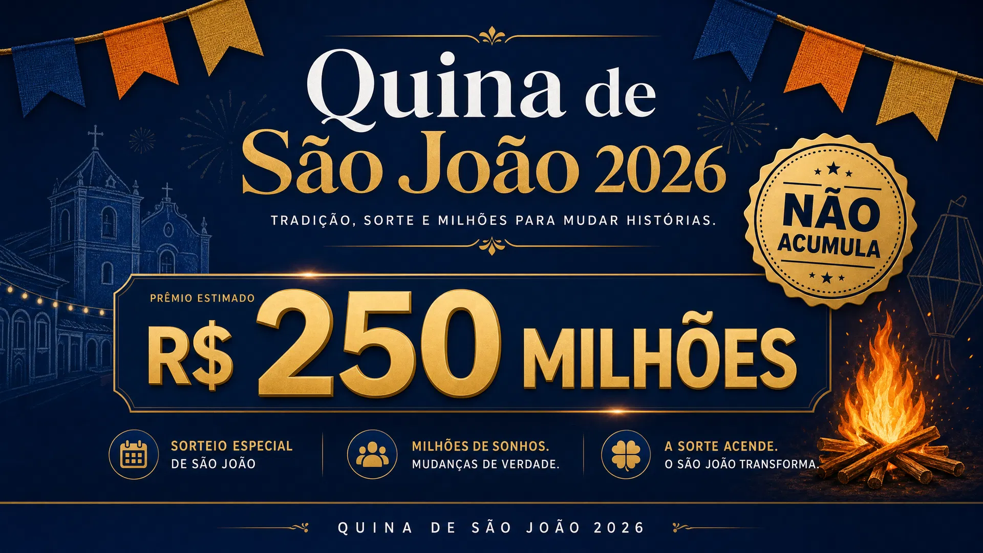 Quina de São João 2026