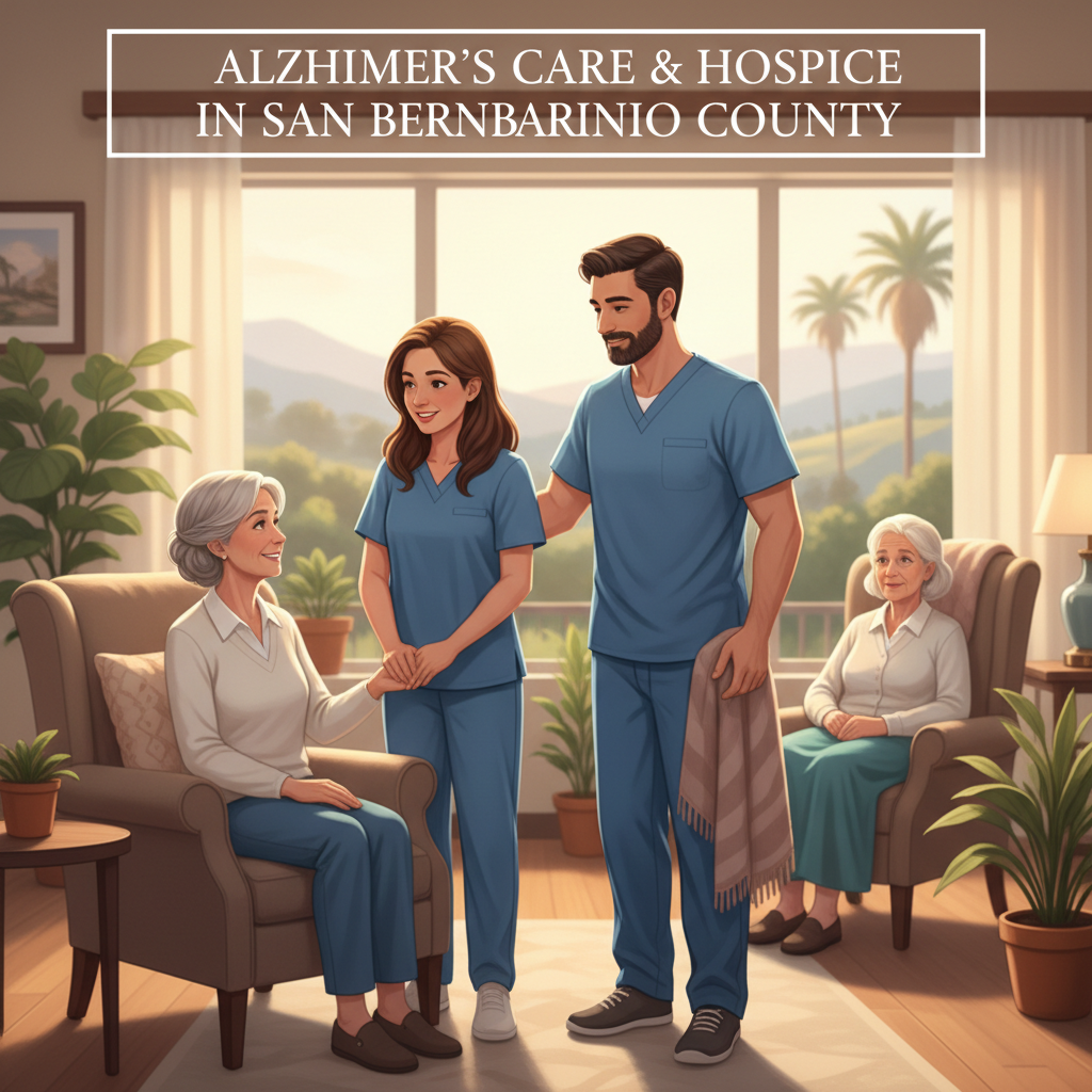 Alzheimer's Care and Hospice in Ontario, San Bernardino County